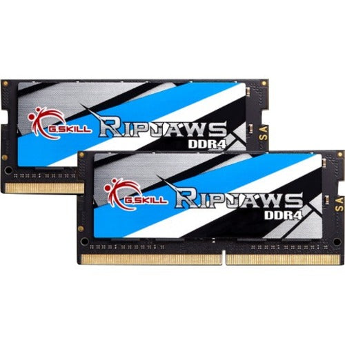 G.SKILL Ripjaws RAM Module - 16 GB (2 x 8GB) - DDR4-2400/PC4-19200 DDR4 SDRAM - 2400 MHz - CL16 - 1.20 V G.SKILL Ripjaws RAM Module - 16 GB (2 x 8GB) - DDR4-2400/PC4-19200 DDR4 SDRAM - 2400 MHz - CL16 - 1.20 V